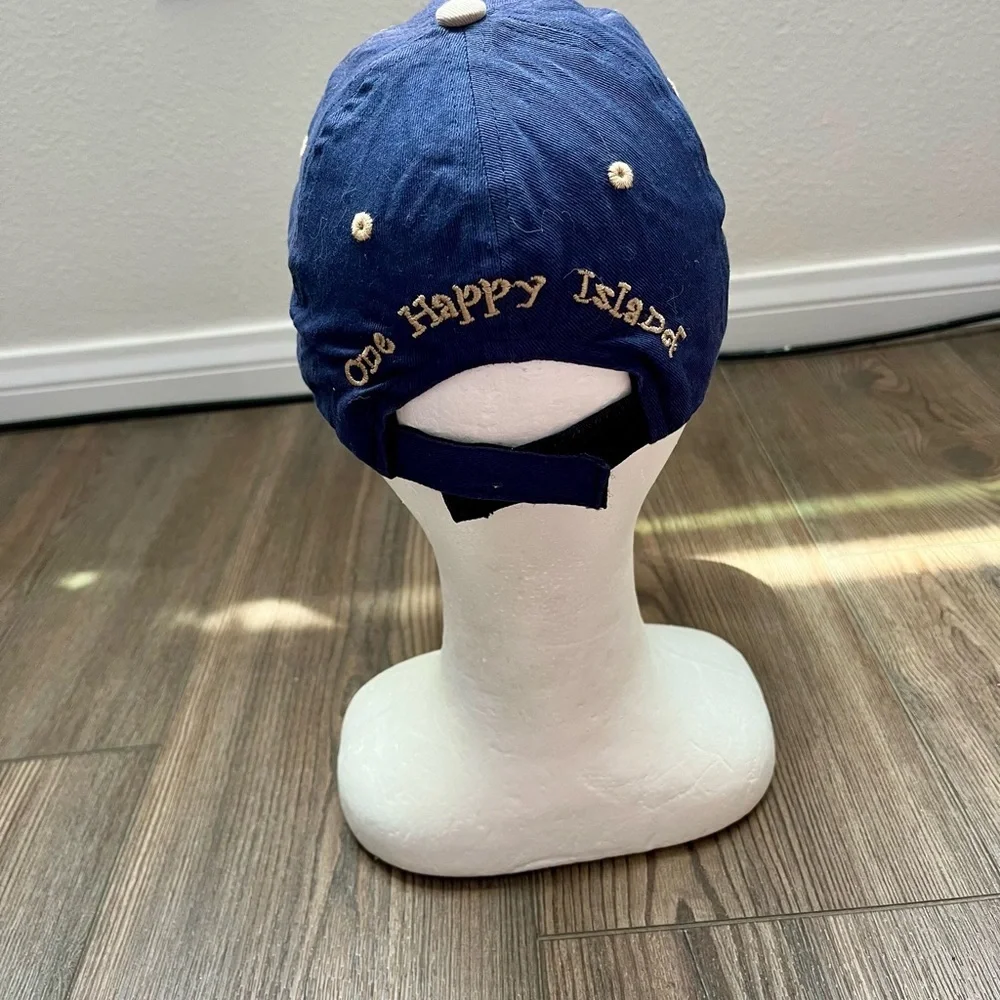 Aruba Navy and Tan Cap